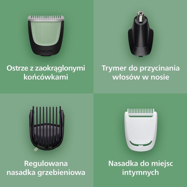 Тример для бороди та вусів,тіла Philips All-in-One Series 3000 MG3946/15 645203 фото