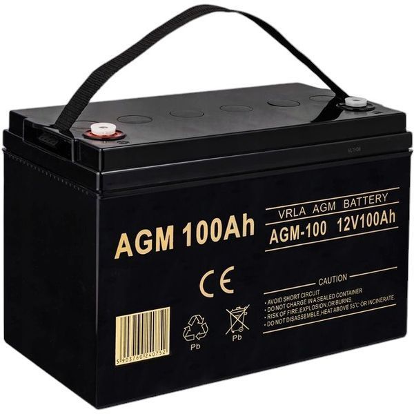 Акумулятор для ДБЖ/інвертора Volt Polska FM 12V 100Ah (6AKUXAG100) 73254 фото