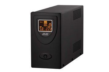 Линейно-интерактивный ИБП 2E DD2000, 2000VA/1200W, LCD, USB, 2XSCHUKO (2E-DD2000) 633616ua фото