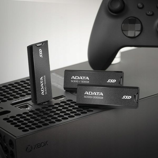 SSD накопичувач Adata SC610 1 TB (SC610-1000G-CBK/RD) 627116ua фото