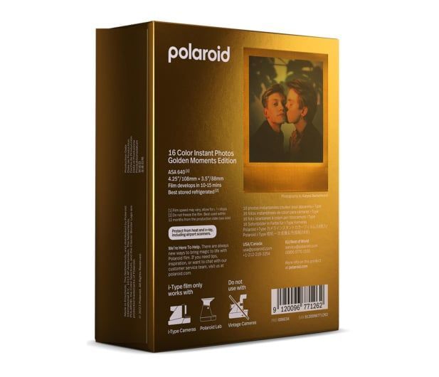 Фотобумага для камеры Polaroid Color Film for i-Type Golden Moments Double Pack (6034) 643667 фото