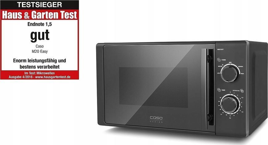 Микроволновка Caso M 20 Easy 546476 фото Микроволновка Caso M 20 Easy 546476 фото