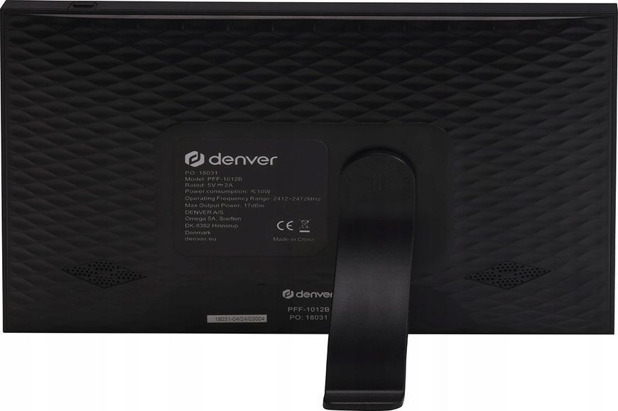 Цифрова рамка Denver PFF-1012 Black 559161 фото