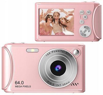 Дзеркальний фотоапарат Xrec Q18 Pink 619358 фото