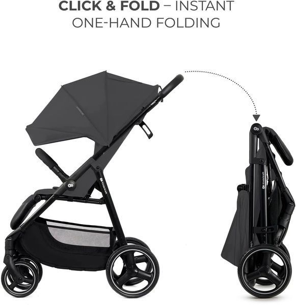 Прогулянкова коляска KinderKraft Trig 3 Granite Grey (KSTRIG03GRY0000) 643755 фото