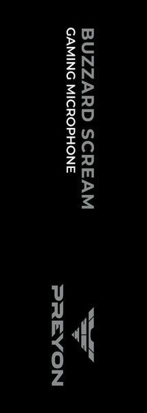 Микрофон для ПК/ для стриминга, подкастов Preyon Buzzard Scream (PBS43B) 551859 фото