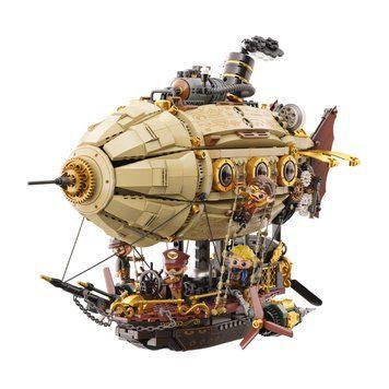 Блочный конструктор Pantasy Original Дирижабль Steampunk (85021) 640626ua фото