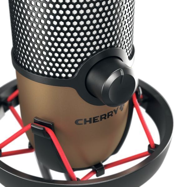Мікрофон для ПК/ для стрімінгу, подкастів Cherry UM 9.0 Pro RGB Black 519870 фото