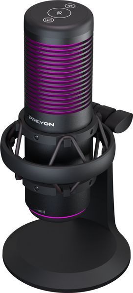 Мікрофон для ПК/ для стрімінгу, подкастів Preyon Osprey Scream RGB (POS43B) 551860 фото