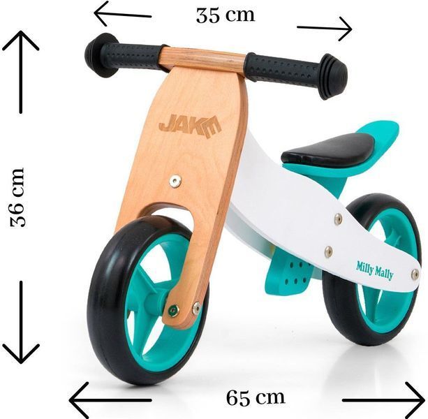 Біговел Milly Mally Jake Classic Mint 645595 фото