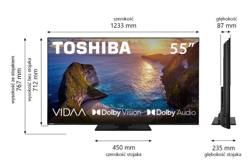 Телевізор Toshiba 55UV3463DG 617812 фото