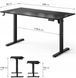 Геймерский игровой стол Sense7 Nojo Light 140x70 Black 645616 фото 4
