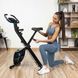 Велотренажер магнітний з еспандерами Gymtek FX600 Red 645839 фото 7
