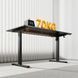 Геймерский игровой стол Sense7 Nojo Light 140x70 Black 645616 фото 7
