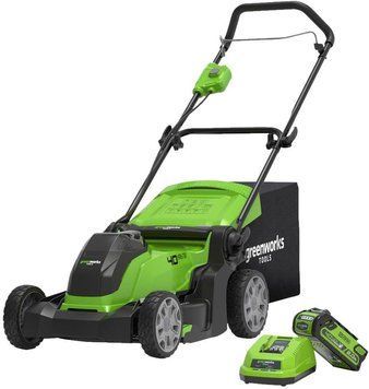 Газонокосарка акумуляторна GreenWorks G40LM41K4 497881 фото