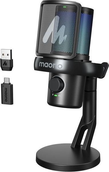 Микрофон для ПК/ для стриминга, подкастов Maono DM40 Pro Black 648164 фото