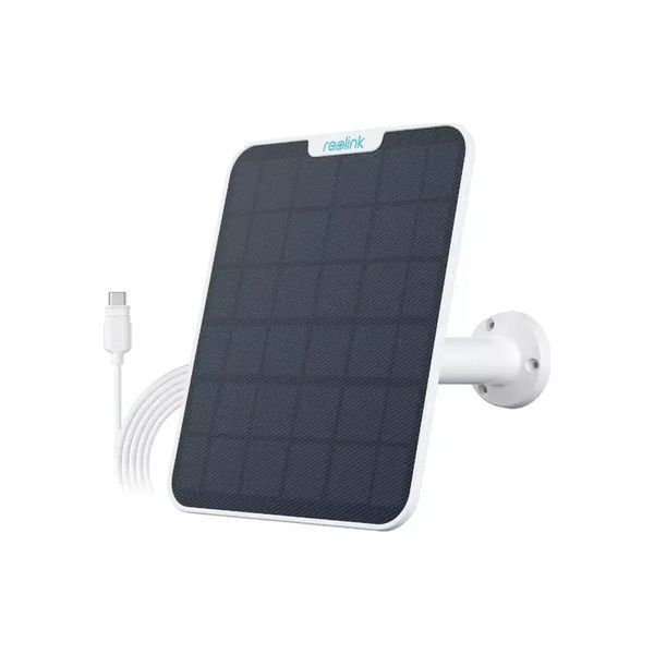 Монокристалічна сонячна панель Reolink Solar Panel 2 White (6975253985388) 641118ua фото