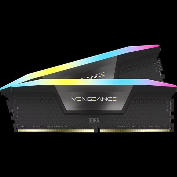 Пам'ять для настільних комп'ютерів Corsair 32 GB (2x16GB) DDR5 6400 MHz Vengeance RGB (CMH32GX5M2B6400C36) 522050ua фото