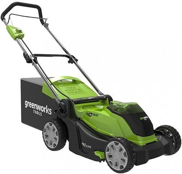 Газонокосарка акумуляторна GreenWorks G40LM41K4 497881 фото