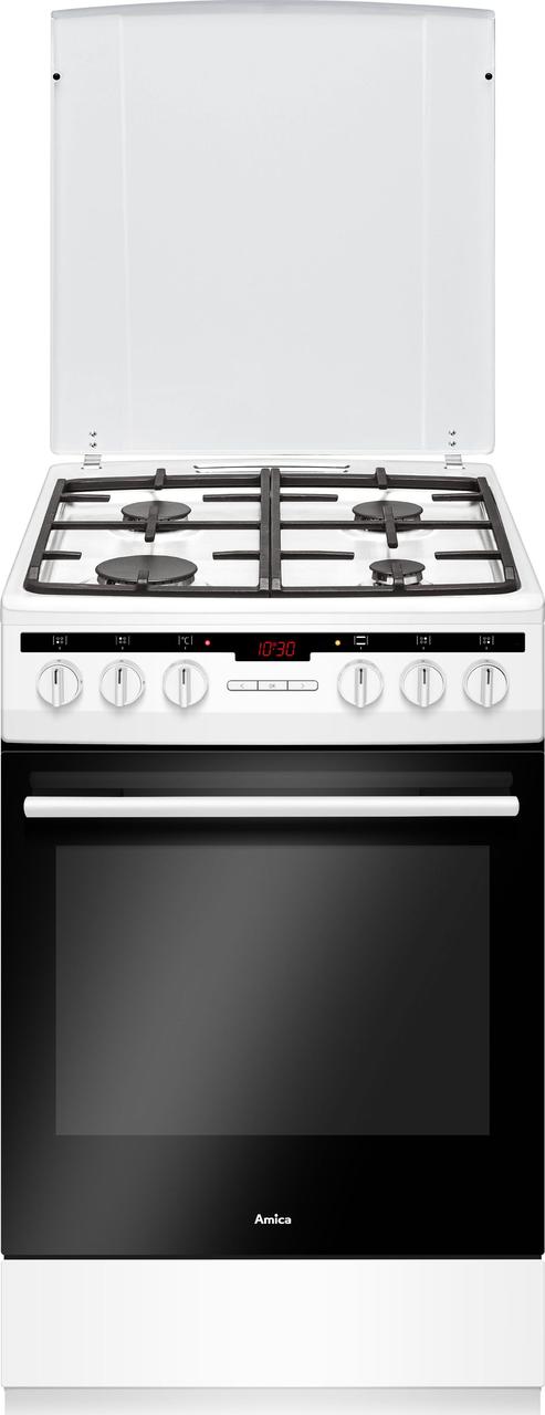фото Плита комбінована Amica 57GEH2.33HZpTA(W)