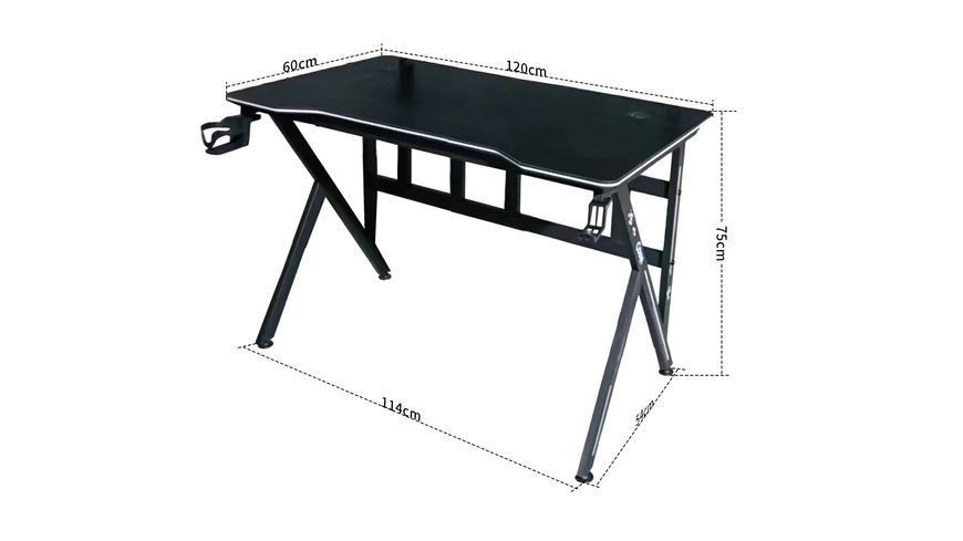 Геймерский игровой стол Cobra CR3009BK 568045 фото