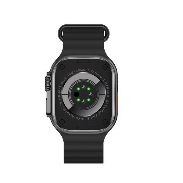 Смарт-годинник W&O X10 Ultra 3 49mm Black 626996ua фото