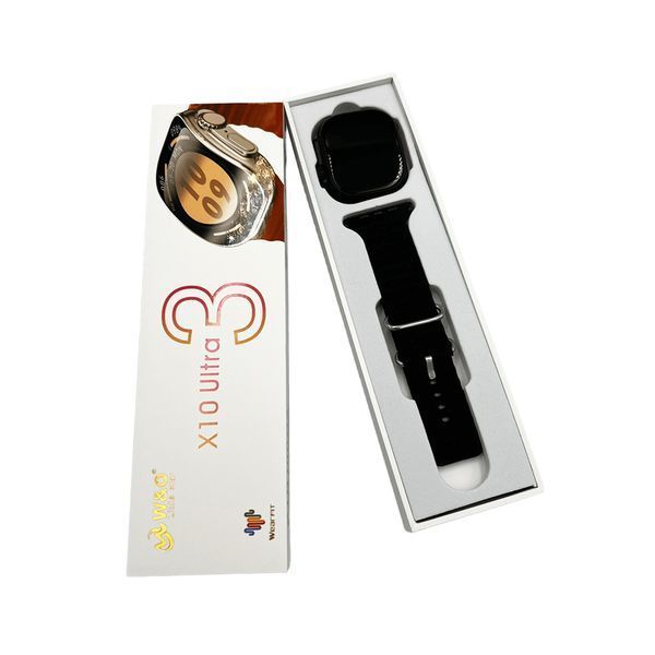 Смарт-годинник W&O X10 Ultra 3 49mm Black 626996ua фото
