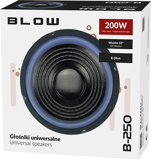 Коаксиальная автоакустика Blow B-250 8 Ohm 551210 фото