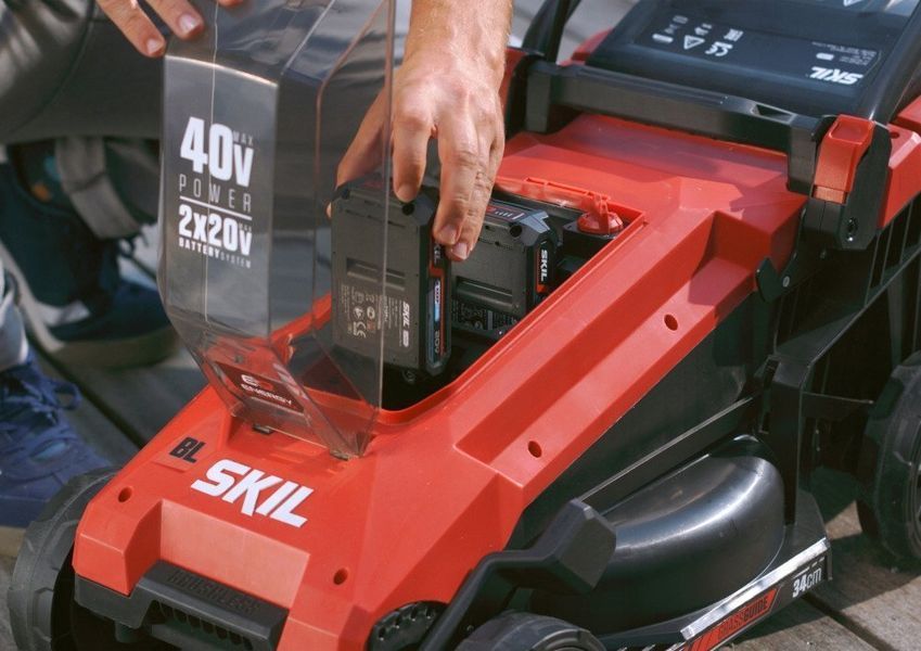 Газонокосарка акумуляторна Skil GM1E0130BA 545492 фото