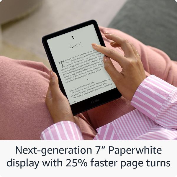 Електронна книга з підсвічуванням Amazon Kindle Paperwhite 12th Gen. 2024 16Gb Black 577998 фото