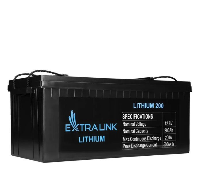 Акумулятор для ДБЖ Extralink LiFePO4 12.8V 200Ah (EX.30479) 507564ua фото