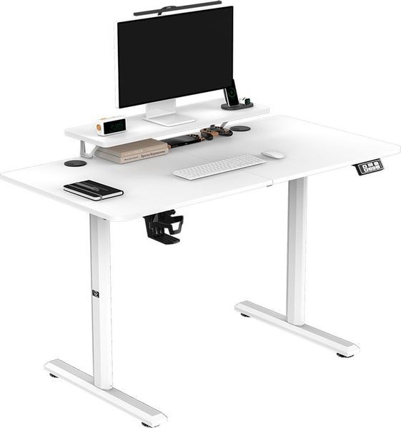 Геймерский игровой стол Ultradesk Highlander White (UDESK-HG-WT) 556287 фото