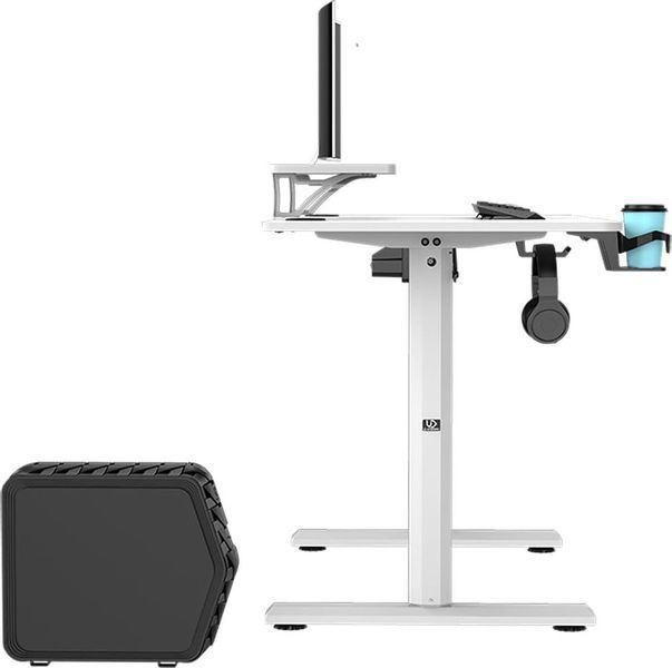 Геймерский игровой стол Ultradesk Highlander White (UDESK-HG-WT) 556287 фото