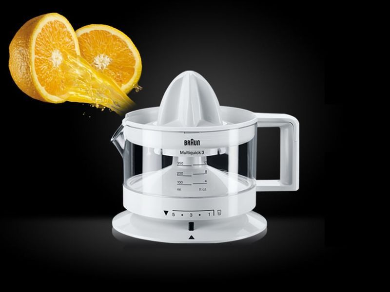 Соковитискач для цитрусових (цитрус-прес) Braun CJ 3000 WH 512884 фото