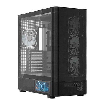Корпус Modecom Volcano AQ400 ARGB MIDI Black (MC-A-AQ400-4FA-B) 651417 фото