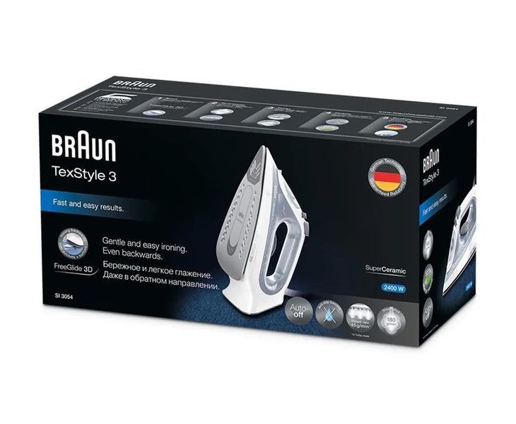 Праска з парою Braun TexStyle 3 SI 3054 GY 332472ua фото