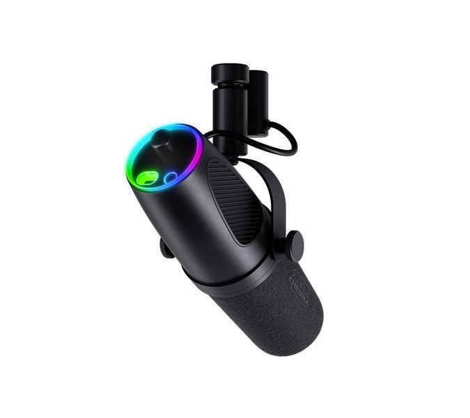 Мікрофон для ПК/ для стрімінгу, подкастів Xtrfy Ngale X RGB (CX-NGALE-X-RGB-BLACK) 633714ua фото