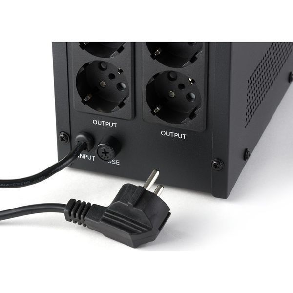 Резервный UPS Vinga LCD 2000VA metall case (VPC-2000M) 641440ua фото