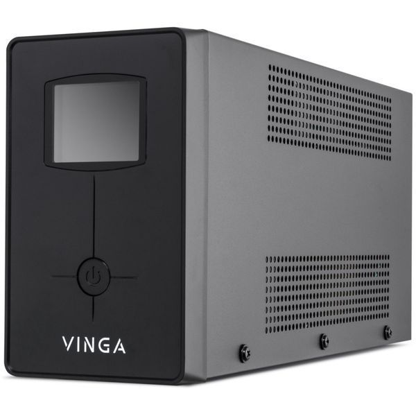 Резервный UPS Vinga LCD 2000VA metall case (VPC-2000M) 641440ua фото