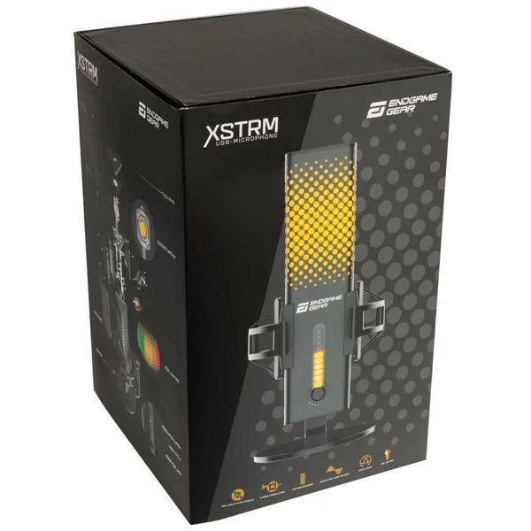 Микрофон для ПК/для стриминга, подкастов Endgame Gear Xstrm Black (EGG-XST-BLK) 586689ua фото