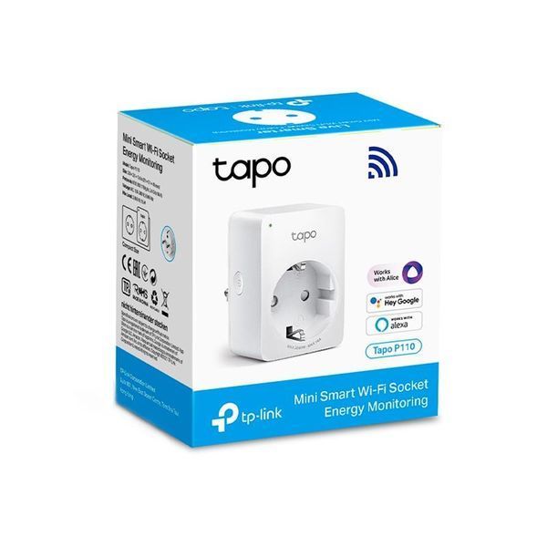 Розумна розетка TP-Link Tapo P110 Wi-Fi 1-pack 580325 фото