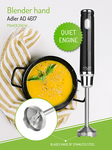 фото Блендер погружной Adler AD 4617 Black 4