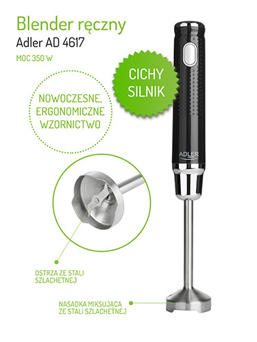 фото Блендер погружной Adler AD 4617 Black 2
