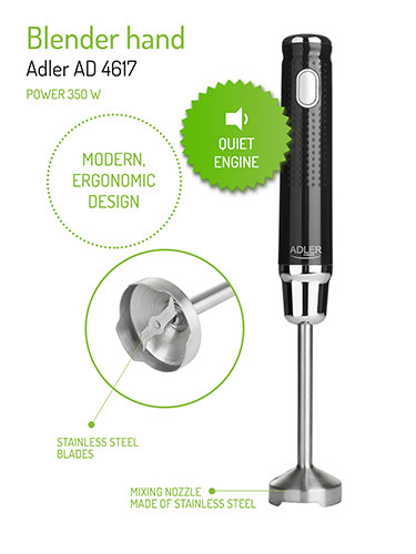 фото Блендер погружной Adler AD 4617 Black 3
