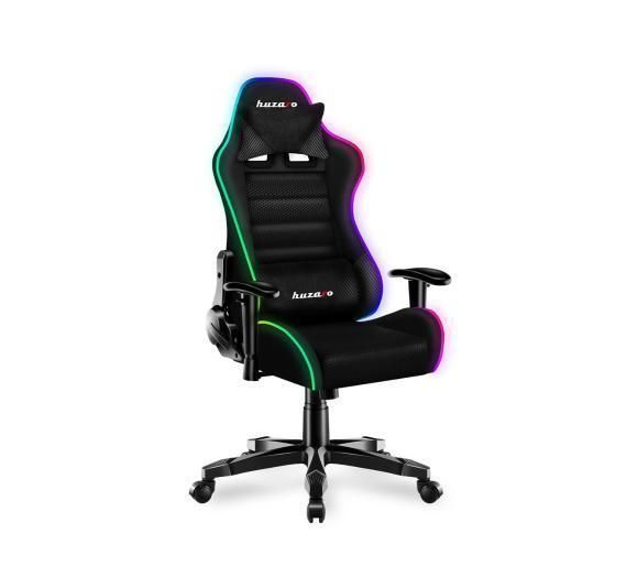 Комп'ютерне крісло для геймера Huzaro Ranger 6.0 RGB Mesh Black 354829 фото