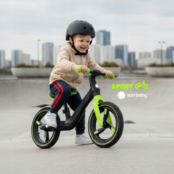 Беговел Sun Baby Sport Black/Yellow 645590 фото