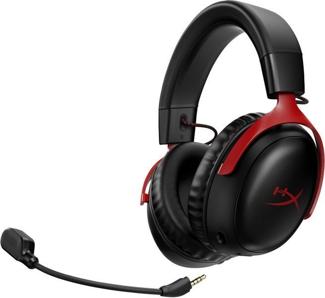 Навушники з мікрофоном HyperX Cloud III Wireless Black/Red (77Z46AA) 507391ua фото