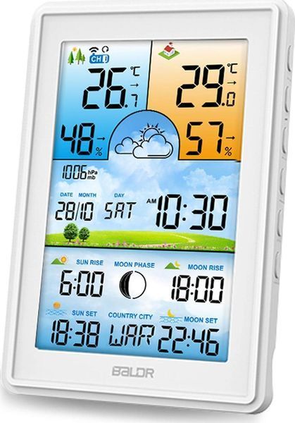 Метеостанція Berdsen BD-906 White 562579 фото