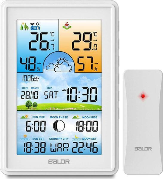 Метеостанція Berdsen BD-906 White 562579 фото
