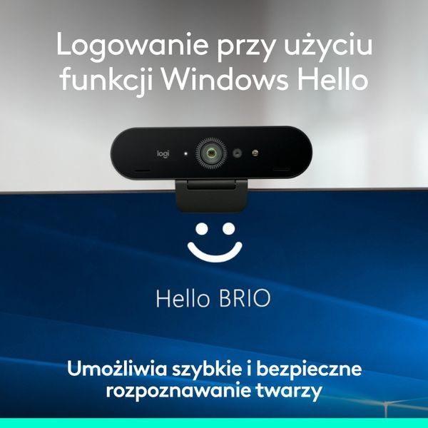 Веб-камера Logitech Brio 4K (960-001718) 590159 фото